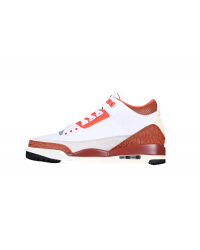 AIR JORDAN 3 RETRO GS MARS STONE WHITE/BLACK/MARS STONE/TEAM ORANGE