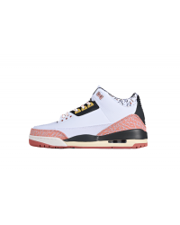 AIR JORDAN 3 RETRO GS WHITE/ANTHRACITE/RED STARDUST/SAIL/SATURN GOLD