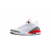 AIR JORDAN 3 RETRO HALL OF FAME WHITE/CEMENT GREY-BLACK-FIRE RED