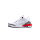 AIR JORDAN 3 RETRO HALL OF FAME WHITE/CEMENT GREY-BLACK-FIRE RED