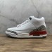 AIR JORDAN 3 RETRO HALL OF FAME WHITE/CEMENT GREY-BLACK-FIRE RED