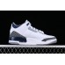 AIR JORDAN 3 RETRO MIDNIGHT NAVY WHITE/BLACK/GREY/BLUE