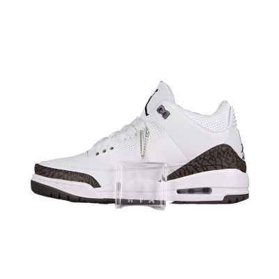 AIR JORDAN 3 RETRO MOCHA WHITE/CHROME-DARK MOCHA