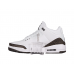 AIR JORDAN 3 RETRO MOCHA WHITE/CHROME-DARK MOCHA