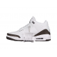 AIR JORDAN 3 RETRO MOCHA WHITE/CHROME-DARK MOCHA