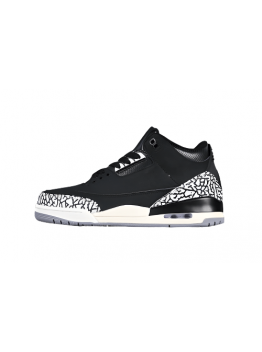 AIR JORDAN 3 RETRO OFF NOIR WHITE/BLACK/GREY