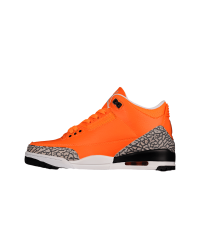 AIR JORDAN 3 RETRO ORANGE/WHITE/BLACK