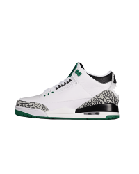 AIR JORDAN 3 RETRO OREGON PIT CREW WHITE/BLACK/GREEN