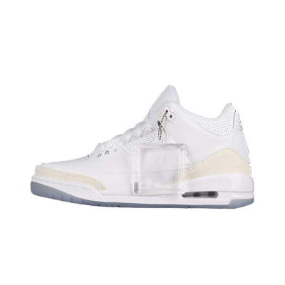 AIR JORDAN 3 RETRO PURE MONEY WHITE/WHITE-WHITE
