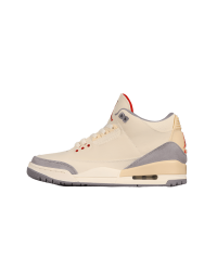 AIR JORDAN 3 RETRO SE MUSLIN/UNIVERSITY RED/CEMENT GREY/SAIL