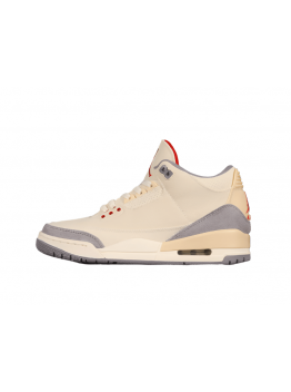 AIR JORDAN 3 RETRO SE MUSLIN/UNIVERSITY RED/CEMENT GREY/SAIL
