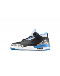 AIR JORDAN 3 RETRO SPORT BLUE-WOLF GREY/BLACK