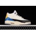 AIR JORDAN 3 RETRO UNC BEIGE/RACER BLUE/YELLOW