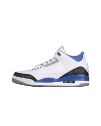 AIR JORDAN 3 RETRO WHITE/BLACK/CEMENT GREY/RACER BLUE