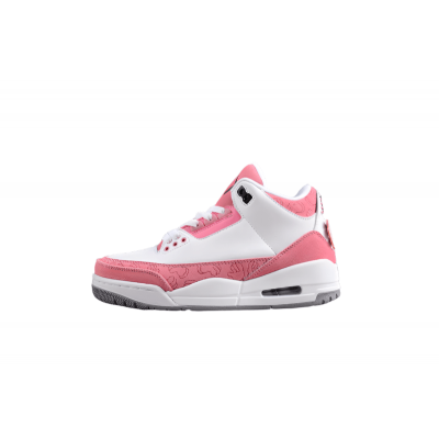 AIR JORDAN 3 RETRO WHITE/PINK
