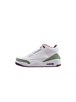 AIR JORDAN 3 RETRO YEAR OF THE DRAGON WHITE/GREEN/RED