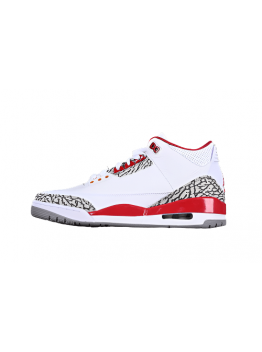 AIR JORDAN 3 SE DENIM WHITE/GREY/RED