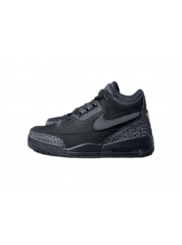 AIR JORDAN 3 TINKER BLACK CAT BLACK/BLACK/BLACK