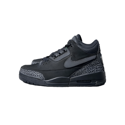 AIR JORDAN 3 TINKER BLACK CAT BLACK/BLACK/BLACK