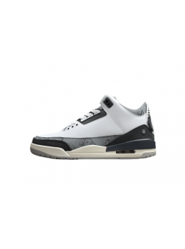 AIR JORDAN 3 WHITE/BLACK/GREY