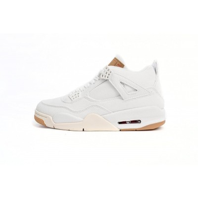 Air Jordan 4 Levi's White