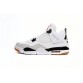 Air Jordan 4 White Black