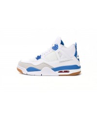 Air Jordan 4 White Blue