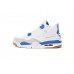 Air Jordan 4 White Blue