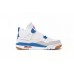 Air Jordan 4 White Blue