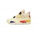 Air Jordan 4 White Blue Red