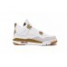 Air Jordan 4 White Brown