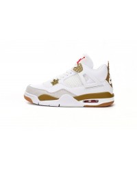 Air Jordan 4 White Brown