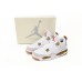 Air Jordan 4 White Brown