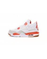 Air Jordan 4 White Orange
