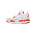 Air Jordan 4 White Orange