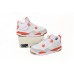 Air Jordan 4 White Orange