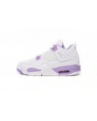 Air Jordan 4 White Purple