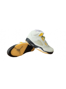 Air Jordan 5 "Light Bone/Club Gold"