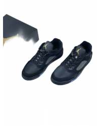 Air Jordan 5 Low "Black Metallic"