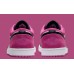 JORDAN 1 LOW x BLACK ACTIVE FUCHSIA