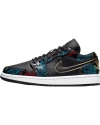 JORDAN 1 LOW x MULTICOLOR SNAKESKIN