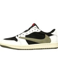 JORDAN 1 LOW x TRAVIS SCOTT OLIVE