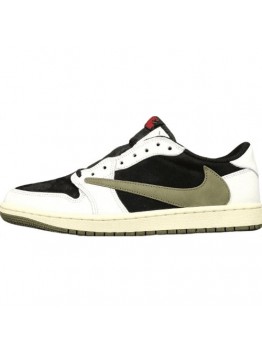 JORDAN 1 LOW x TRAVIS SCOTT OLIVE