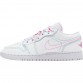JORDAN 1 LOW x WHITE GREEN PINK