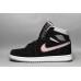 JORDAN 1 MID x BLACK PARTICLE GREY GYM RED