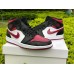JORDAN 1 MID x BRED TOE