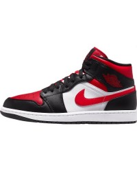 JORDAN 1 MID x BRED TOE