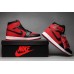 JORDAN 1 MID x GYM RED BLACK