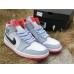 JORDAN 1 MID x HALF BLUE POLKA DOT SWOOSH