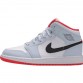 JORDAN 1 MID x HALF BLUE POLKA DOT SWOOSH